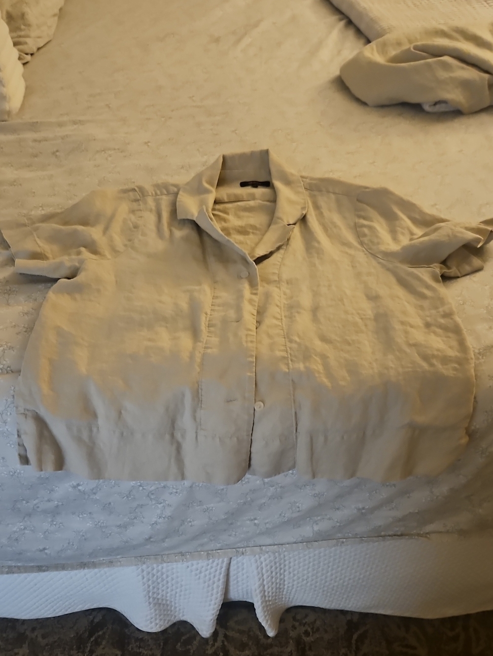 Quince Linen Blouse EUC